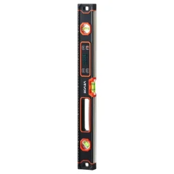 VEVOR Digital Level, 24 in Length, Magnetic Electronic Level with LED Backlit Display, 360° Electronic Leveler Tool with 0°/45°/90° Bubble Vials, IP54 Rating for Construction Carpentry Home Renovation