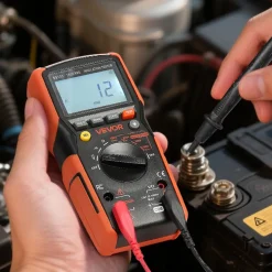 VEVOR Digital Multimeter, 4000-Count TRMS Voltmeter Ohmmeter, 1000V AC/DC Voltage Tester with Switchable Auto/Manual Range for Voltage, Resistance, and Continuity Measurment