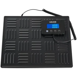 VEVOR Digital Postal Scale, 0.7 oz/3.5 oz Dual Accuracy, 660 lbs Commercial Weight Scale with Hold/Tare Function & LCD Display, Fit for Packages, Postage, Luggage, Battery & Charging Cable Included