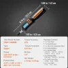 VEVOR Digital Torque Screwdriver, 1/4" Drive Screwdriver Torque Wrench, Electrician Torque Screwdriver with LCD, 2.65-70.67 in-lbs Torque Range, 0.01 N.m Increment Torque Screwdriver with Bits & Case