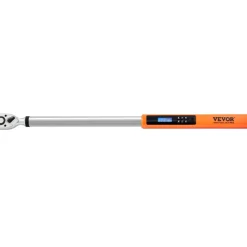 VEVOR Digital Torque Wrench, 1/2" Drive Electronic Torque Wrench, Torque Wrench Kit 25-250ft.lb/34-340n.m Torque Range Accurate to ±2%, 3-Mode Adjustable Torque Wrench Set with LED Buzzer Calibration