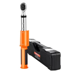 VEVOR Digital Torque Wrench, 3/8 Inch Drive, 0-99.57 lbf-ft / 0-135 N.m, 72-Tooth, ±2% High Accuracy Electronic Torque Wrench with Preset Value, Buzzer and LED Notification, for Automotive Motorcycle