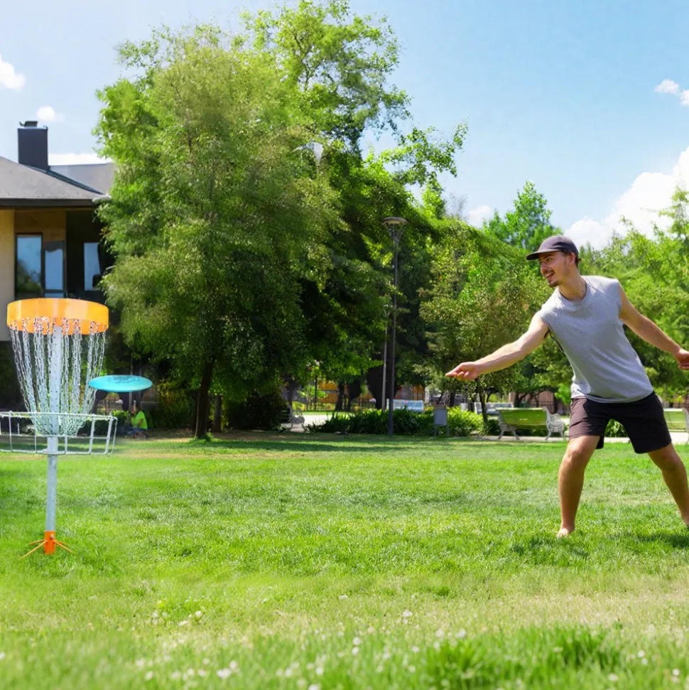 VEVOR Disc Golf Set, 3 Pack Disc Golf Starter Set, Beginners Flying Discs for Full-Body Strength Training, with Putter, Mid-Range, Driver for Outdoor Backyard, Lawn, Beach, and Park