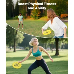 VEVOR Disc Golf Set, 3 Pack Disc Golf Starter Set, Beginners Flying Discs for Full-Body Strength Training, with Putter, Mid-Range, Driver for Outdoor Backyard, Lawn, Beach, and Park
