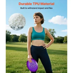 VEVOR Disc Golf Set, 8 Pack Disc Golf Starter Set, Beginners Flying Discs for Full-Body Strength Training, with Putter, Mid-Range, Driver, for Outdoor Backyard, Lawn, Beach, and Park