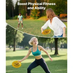 VEVOR Disc Golf Set, 8 Pack Disc Golf Starter Set, Beginners Flying Discs for Full-Body Strength Training, with Putter, Mid-Range, Driver, for Outdoor Backyard, Lawn, Beach, and Park