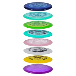 VEVOR Disc Golf Set, 8 Pack Disc Golf Starter Set, Beginners Flying Discs for Full-Body Strength Training, with Putter, Mid-Range, Driver, for Outdoor Backyard, Lawn, Beach, and Park