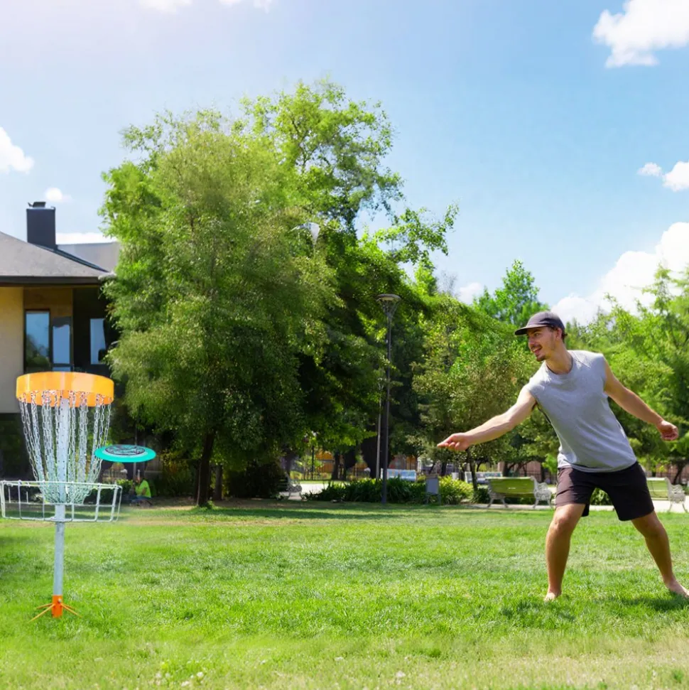 VEVOR Disc Golf Set, 8 Pack Disc Golf Starter Set, Beginners Flying Discs for Full-Body Strength Training, with Putter, Mid-Range, Driver, for Outdoor Backyard, Lawn, Beach, and Park