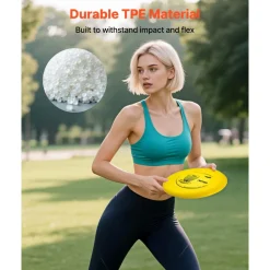 VEVOR Disc Golf Set, 12 PCS Flying Discs for Beginners, Disc Golf Starter Set, with Putter, Mid-Range, Driver, Including Mini Marker, Portable Backpack, for Outdoor Backyard, Lawn, Beach, and Park