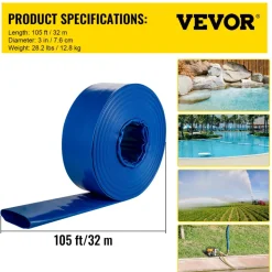 VEVOR Discharge Hose, 3
