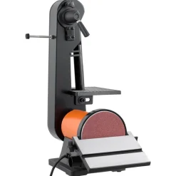 VEVOR 6" Disc Sander & 2" x 42" Belt Sander, 420W Professional Bench Belt Disc Sanders Combo with Multiple Angle Adjustments for DIY Woodworking, Furniture Refinishing, Knife Sharpening