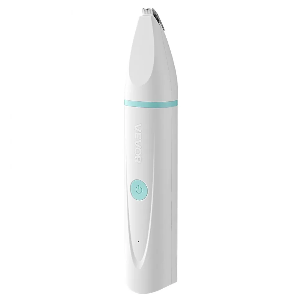 VEVOR Dog Clippers for Grooming, 4 in 1 Dog Grooming Kit, Low Noise, Rechargeable Pet Shaver with 6 Combs & 4 Detachable Blades, Waterproof Cordless Pet Hair Trimmers Nail Grinder Set for Dogs Cats