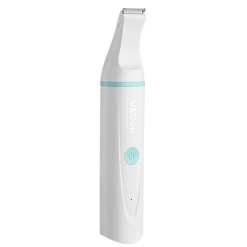 VEVOR Dog Clippers for Grooming, 4 in 1 Dog Grooming Kit, Low Noise, Rechargeable Pet Shaver with 6 Combs & 4 Detachable Blades, Waterproof Cordless Pet Hair Trimmers Nail Grinder Set for Dogs Cats