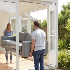 VEVOR Dog Door for Sliding Glass Door, 75 7/8