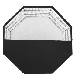 VEVOR Dog Playpen, 8 Pcs 30"H x 24"W Panels Foldable Metal Pet Exercise Pen, Dog Fence Indoor and Outdoor Pen with Door, 600D Oxford Fabric Top Cover, Pet Playpen for Dogs, Cats, Other Small Animals