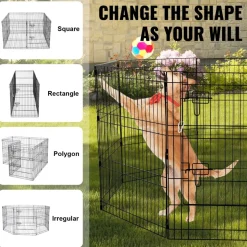 VEVOR Dog Playpen, 8 Pcs 30