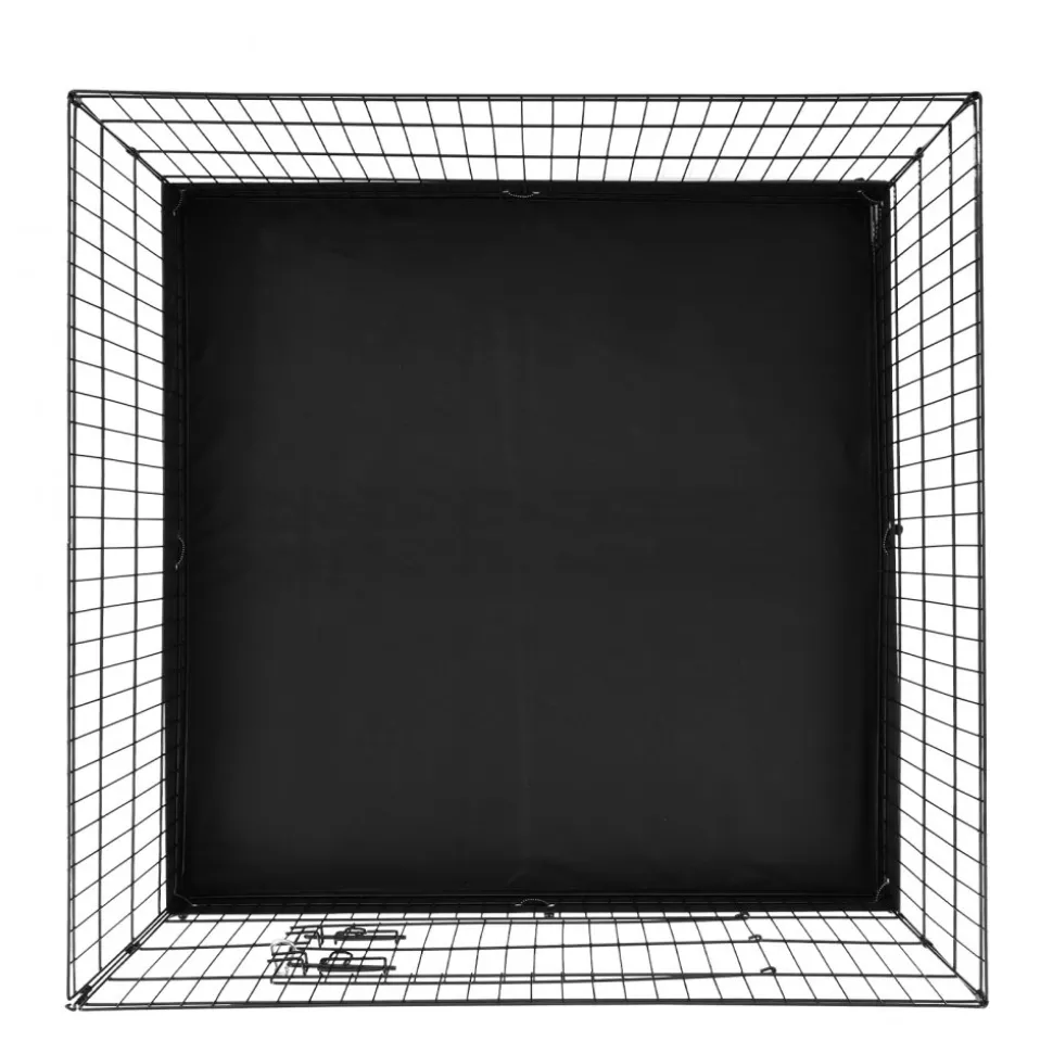 VEVOR Dog Playpen, 4 Pcs 24 x 36 in Panels Foldable Metal Pet Exercise Pen, Dog Fence Indoor and Outdoor Pen with Door and 600D Oxford Fabric Bottom Pad, for Dogs, Cats and Other Small Animals
