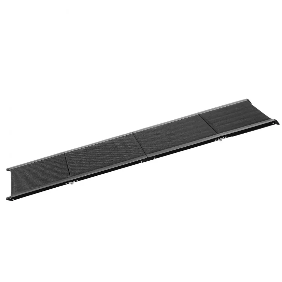 VEVOR Dog Ramp for Cars, 71" L x 20" W, Folding Pet Ramps for Medium & Large Dogs up to 250lbs, Pet Stair Ramp with Non-Slip Oxford Fabric Surface, Portable Outdoor Dog Car Ramps for SUV & Truck