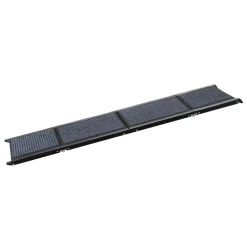VEVOR Dog Ramp for Cars, 63" L x 17" W, Folding Pet Ramps for Medium & Large Dogs up to 250lbs, Pet Stair Ramp with Non-Slip Felt Rug Surface, Portable Outdoor Dog Car Ramps for SUV & Truck