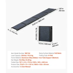 VEVOR Dog Ramp for Cars, 71