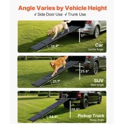 VEVOR Dog Ramp for Cars, 71