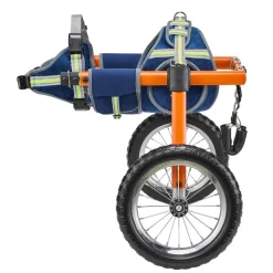 VEVOR Dog Wheelchair for Back Legs, Lightweight 2 Wheels Pet Wheelchair, Height, Width & Length Adjustable, Dog Cart with Shock-Absorbing Wheels, for Injured, Disabled Dogs 48-88 lbs, Large