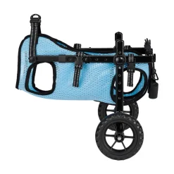 VEVOR Dog Wheelchair for Back Legs, Adjustable 2 Wheels Pet Wheelchair, Lightweight  Dog Cart with Shock-Absorbing Wheels, Mobility Support Wheel Chair for Disabled Injured Dogs up to 22lbs, Medium