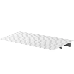VEVOR Door Threshold Ramp, 2 inch Rise, Aluminum Alloy Threshold Ramp Rated 800 lbs Load Capacity, Handicap Ramps for Home Steps for Wheelchair, Scooters, Power Chairs, Walkers, Bicycle, Tricycle