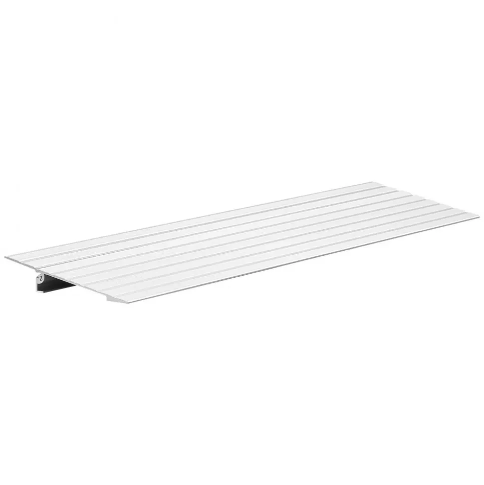 VEVOR Door Threshold Ramp, 1 inch Rise, Aluminum Alloy Threshold Ramp Rated 800 lbs Load Capacity, Handicap Ramps for Home Steps for Wheelchair, Scooters, Power Chairs, Walkers, Bicycle, Tricycle