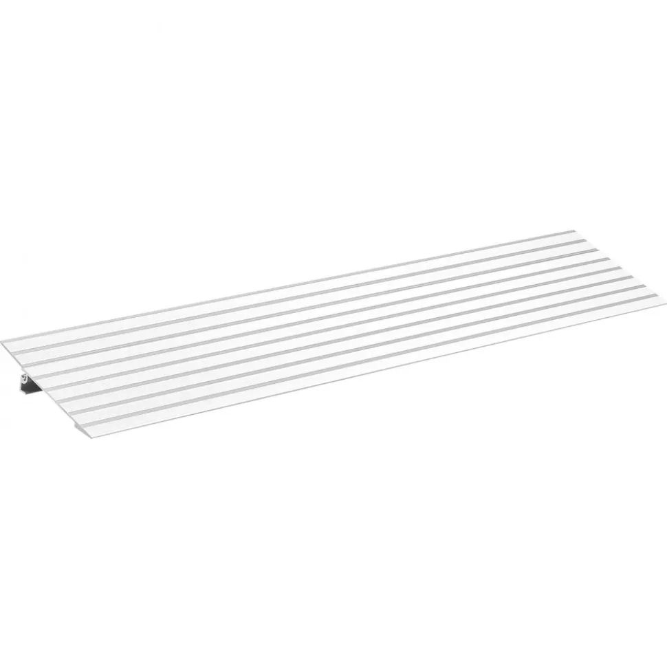 VEVOR Door Threshold Ramp, 1 inch Rise, Aluminum Alloy Threshold Ramp Rated 800 lbs Load Capacity, Handicap Ramps for Home Steps for Wheelchair, Scooters, Power Chairs, Walkers, Bicycle, Tricycle