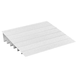VEVOR Door Threshold Ramp, 6 inch Rise, Aluminum Alloy Threshold Ramp Rated 800 lbs Load Capacity, Handicap Ramps for Home Steps for Wheelchair, Scooters, Power Chairs, Walkers, Bicycle, Tricycle