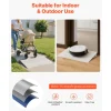 VEVOR Door Threshold Ramp, 4 inch Rise, Aluminum Alloy Threshold Ramp Rated 800 lbs Load Capacity, Handicap Ramps for Home Steps for Wheelchair, Scooters, Power Chairs, Walkers, Bicycle, Tricycle