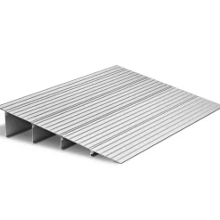 VEVOR Door Threshold Ramp, 4 inch Rise, Aluminum Alloy Threshold Ramp Rated 800 lbs Load Capacity, Handicap Ramps for Home Steps for Wheelchair, Scooters, Power Chairs, Walkers, Bicycle, Tricycle