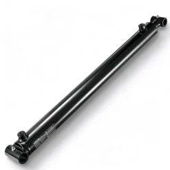 VEVOR Double Acting Hydraulic Cylinder, 2" Bore x 24" Stroke, Max 3500PSI Hydraulic Cylinder, Heavy-Duty Welded Cross Tube Cylinders with 1" Pin Hole & SAE #6 Port for Agricultural Machinery, Tractors