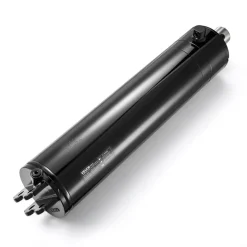 VEVOR Double Acting Hydraulic Cylinder, 5" Bore x 20" Stroke, Max 4500PSI Hydraulic Cylinder, Heavy-Duty Welded Cross Tube Cylinders with 0.63" Pin Hole & SAE #6 Port for Agricultural Machinery