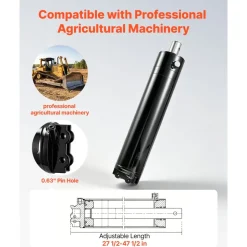 VEVOR Double Acting Hydraulic Cylinder, 5
