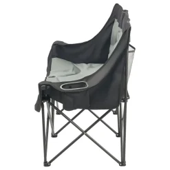 VEVOR Double Camping Chair, Oversized Two Person Camp Chair with 660 lbs Heavy Duty Support, with Dual Cup Holders, Wine Glass Holders, Magazine Straps, Carry Bags for Outdoor, Beach, 1 Pack