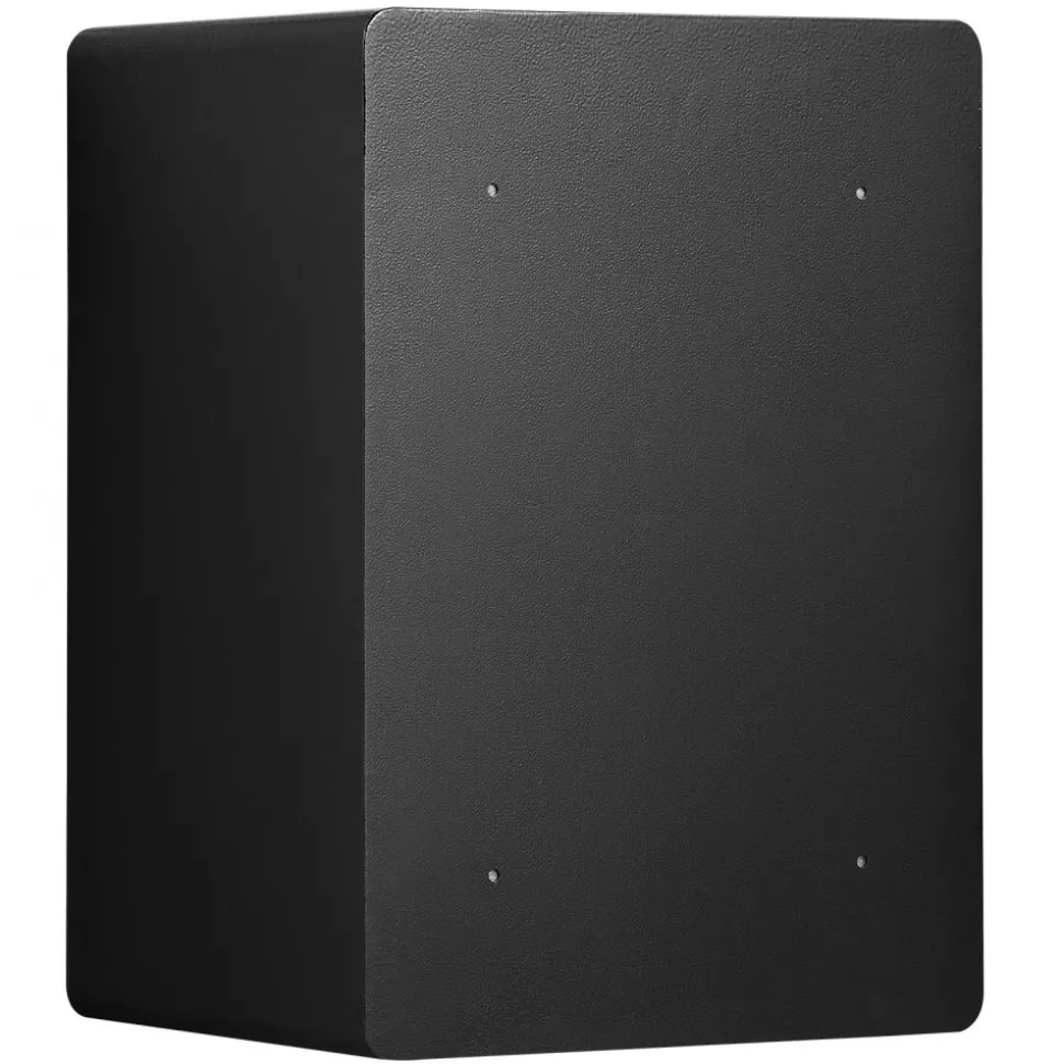 VEVOR Double Doors 3.5 cu.ft Safe Box with Key Lock & Password, Safe Lock Box with Fireproof Bag, Key Rack, LED Light and 2 Height Adjustable and Removable Divider for Money, Documents, Jewelry and Valuables, Black