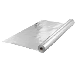 VEVOR Double Reflective Insulation Roll, Foam Core Radiant Barrier, 15.1mm 48 in x 25 ft, Double-Sided Aluminum Foil EPE Foam Heat Reflective Shield, Thermal Insulation Roll for Window RV Roof