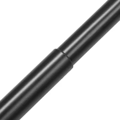 VEVOR Double Rod Curtain Rods, 36-72 inches(3-6ft) Adjustable Length, Black Double Curtain Rods with Round Finials, 1