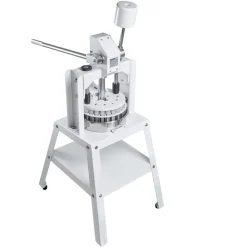VEVOR Dough Divider Rounder, 40PCS Manual Dough Equal Divider Machine, 1.06oz - 4.94oz Hand Press Dough Cutter with 304 Stainless Steel Tray and Blade, Bread Maker for Bakery, Restaurant, Commercial