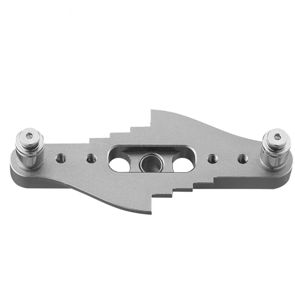 VEVOR Doweling Jig Kit, Self Centering Dowel Drill Jig for Straight Holes, with Drill Bit Set 1/4", 5/16", 3/8" and Drill Bit Stop Collar Set, Aluminum Alloy Woodworking Tools for Drilling, Marking