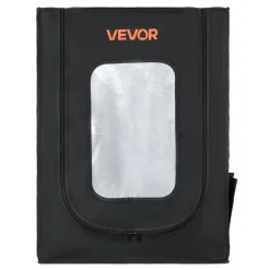 VEVOR 3D Printer Enclosure, Dustproof Waterproof Oxford Cloth 3D Printer Tent, Constant Temperature Protective Case with LED Lighting, Compatible with Creality/ELEGOO/Anycubic Multiple Popular Models