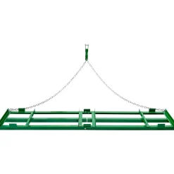 VEVOR Drag Harrow, 8 ft Heavy Duty Tow Behind Drag Harrow with Adjustable Bars & 72 in Chain, Driveway Grader Landscape Rake for ATV, UTV, Tractor, Mower Tow Behind Yard Lawn Leveling Tool