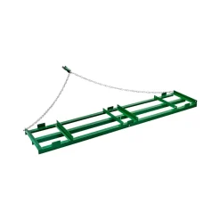 VEVOR Drag Harrow, 8 ft Heavy Duty Tow Behind Drag Harrow with Adjustable Bars & 72 in Chain, Driveway Grader Landscape Rake for ATV, UTV, Tractor, Mower Tow Behind Yard Lawn Leveling Tool