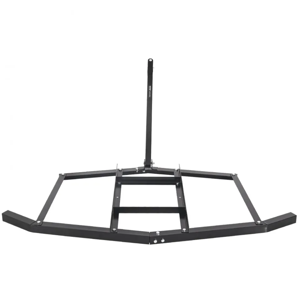 VEVOR Drag Harrow, 66" Width Tow Behind Drag Harrow, Q235 Steel Driveway Grader with Adjustable Bars & Pin Hitch, Support up to 50 lbs, Tractor Driveway Harrow for ATVs, UTVs, Garden Lawn Tractors