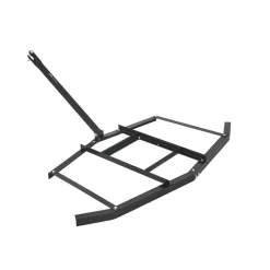 VEVOR Drag Harrow, 66" Width Tow Behind Drag Harrow, Q235 Steel Driveway Grader with Adjustable Bars & Pin Hitch, Support up to 50 lbs, Tractor Driveway Harrow for ATVs, UTVs, Garden Lawn Tractors