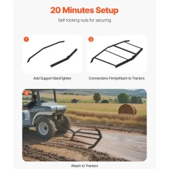 VEVOR Drag Harrow, 72