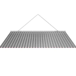 VEVOR Drag Harrow, 5 x 3 ft, High-Efficiency Chain Harrow Rake, ATVs UTVs Tractors Attachments, Durable Galvanized Steel Mesh Drag Mat with Towing Chain, for Gravel Driveway Ruts Farm Field Leveling