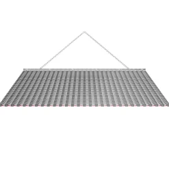VEVOR Drag Harrow, 6 x 3 ft, High-Efficiency Chain Harrow Rake, ATVs UTVs Tractors Attachments, Durable Galvanized Steel Mesh Drag Mat with Towing Chain, for Gravel Driveway Ruts Farm Field Leveling